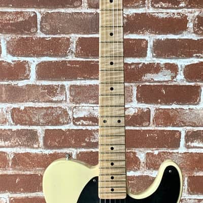 Mario Guitars T-Style 2020/New, Nocaster Blonde w/ AAA 1/4" Sawn Flame Maple Neck (5lbs 9oz) Authori image 5
