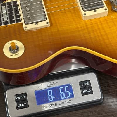 Gibson Custom Dealer Select 1959 Les Paul Standard Golden Poppy AAA Top Ultra Light Aged w/case 961014 image 13