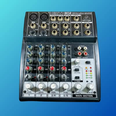 Behringer 802 8-Input 2-Bus Mixer XENYX EQ | Reverb