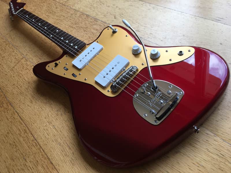 Fender Jazzmaster 1966 Reissue MIJ JD-Serial 2015 Old Candy Apple Red image 1