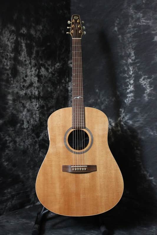 Seagull Artist Series Studio i-Beam Duet Acoustic-Electric Guitar 2004 Natural image 1
