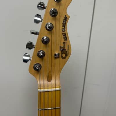 G&L Tribute Series ASAT Classic Bluesboy Semi-Hollow Electric Guitar w/Maple Fretboard - Clear Orange image 3
