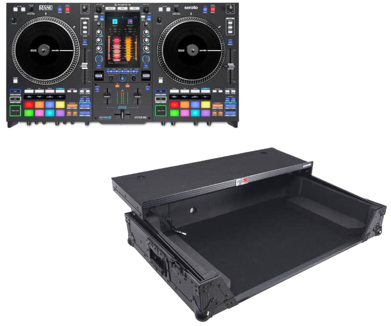 RANE SYSTEM ONE All-in-One Standalone DJ System with Flight Case ProX XS-RANESYSONEWLTBLLED image 1