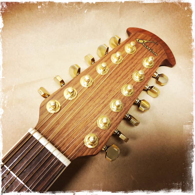 Ovation CS255 Celebrity Acoustic Electric Guitar Honey Burst 12