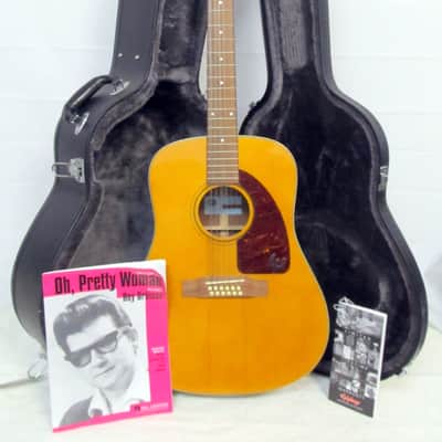 Used Epiphone FT-112 Bard "Oh Pretty Woman" Roy Orbison 12 String Acoustic w/ Hard Case image 24