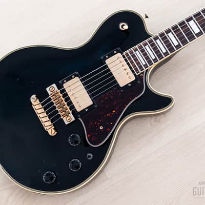 1980 Ibanez PF350 Vintage Guitar Black, 100% Original w/ Case