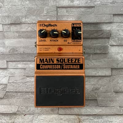 DigiTech Main Squeeze Compressor 2000s - Orange image 2