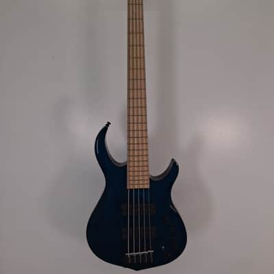 Sire 2nd Generation Marcus Miller M2 TBL 5-String with Maple Fretboard 2019 - Transparent Blue image 2