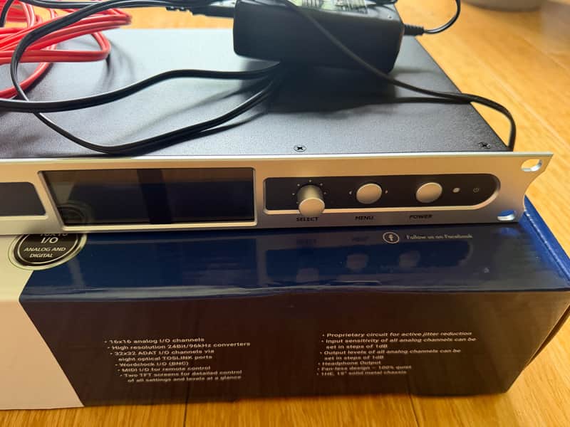 Ferrofish Pulse 16 MX AD/DA Converter w/ ADAT & MADI + Madi cable + 8 Snake cable image 1