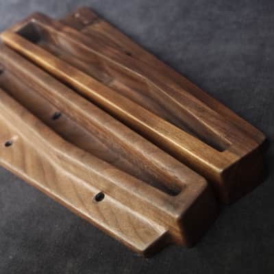 Roland Juno-106 Wooden Side Panels – Handmade American Walnut Replacement for Analog Synth – Ready for Shipping image 2