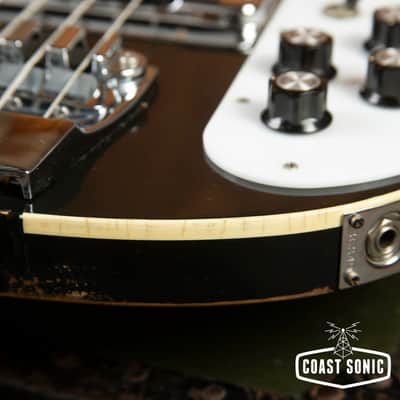 2004 Rickenbacker 4003 Bass, Jetglo, Made in USA, with case image 24