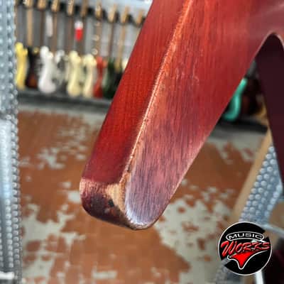 Gibson   Flying V Faded Cherry Red image 11