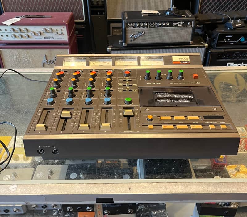 TEAC Tascam Series 144 4-Track Cassette Recorder Late 1970s - Gray image 1