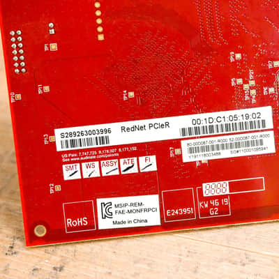 Focusrite RedNet PCIeR 128x128 Dante interface for PC and Mac CG012KM image 6