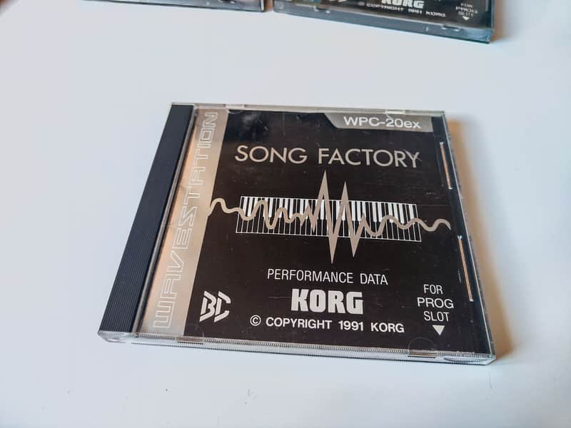 WPC-20ex Song Factory - Performance Data Card for Korg Wavestation image 1