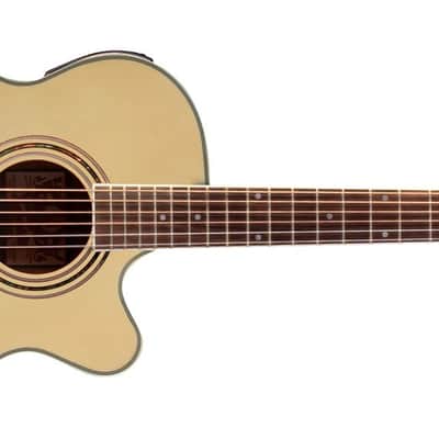 Oscar Schmidt Concert Acoustic Electric Guitar - Natural - OG10CEN image 2