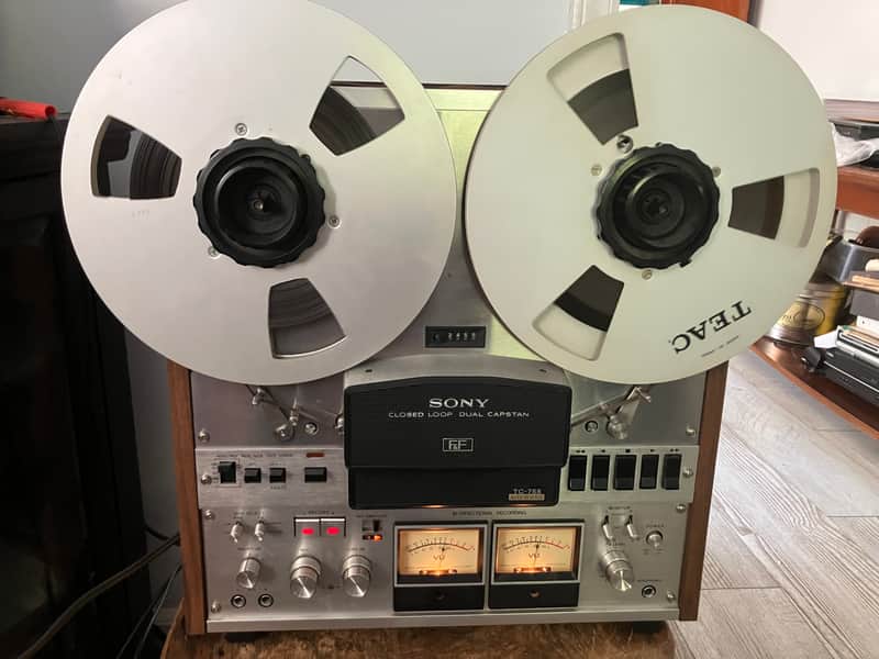 PLEASE READ AD!!! Sony TC-755 1/4” 10.5 inch Auto Reverse Reel to Reel Tape Deck Recorder