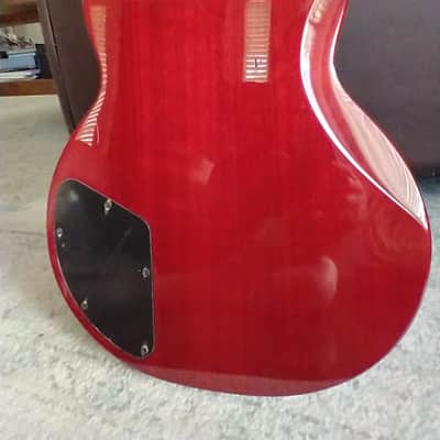 DeArmond M-72 2001 - Transparent Red Flame Maple image 15