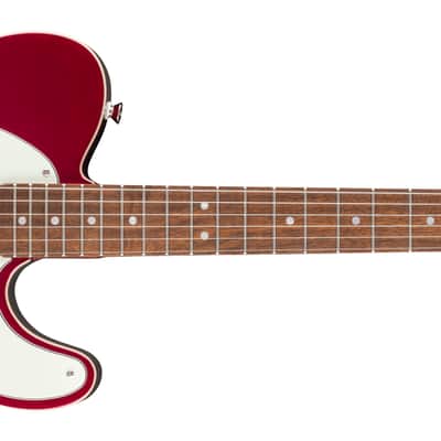 Squier Classic Vibe Custom Esquire Laurel Fingerboard Parchment Pickguard Candy Apple Red image 2