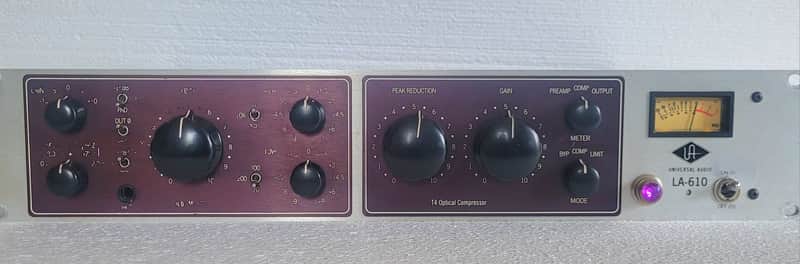 Universal Audio LA-610 Tube Channel Strip 2000s - Gray / Black image 1