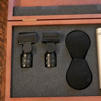 Neumann KM 184 Small Diaphragm Cardioid Condenser Microphone Matched Stereo Pair 1993 - Present - Nickel image 2