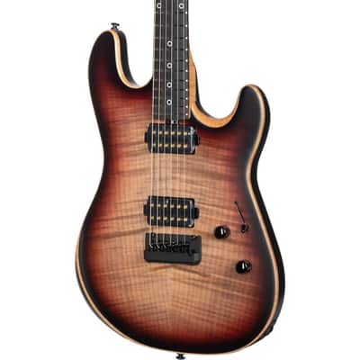 Ernie Ball Music Man Sabre Rabea Massaad HH Electric Guitar - Vileblood Burst image 5