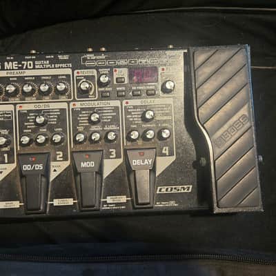 Boss ME-70 Multi-Effect Unit 2011 Black w/ Gator Soft Case image 1