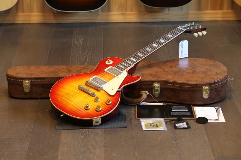 Minty! 2025 Gibson Custom Shop Les Paul Standard 1959 Historic Reissue Electric Guitar Sunburst + COA OHSC