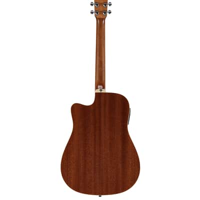 Alvarez AD60CE - Dreadnought Acoustic / Electric Guitar in Natural Finish image 5