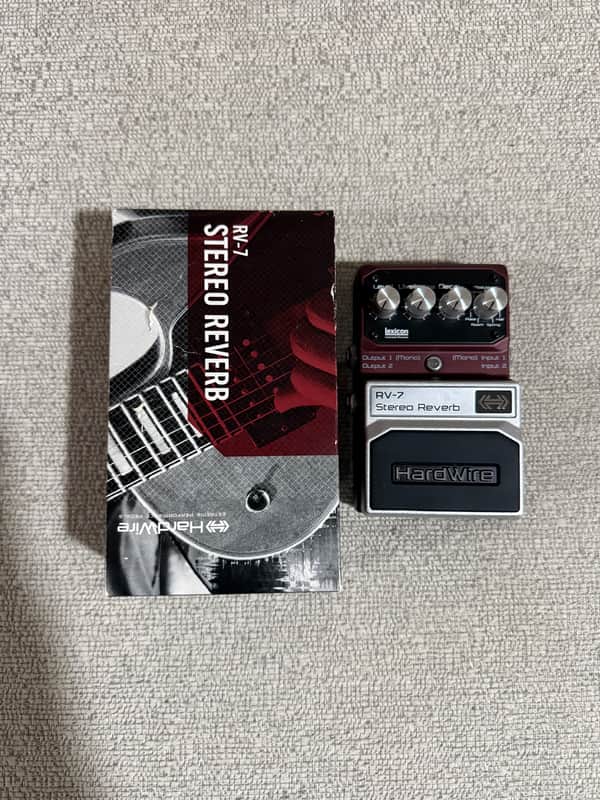 Hardwire RV-7 Stereo Reverb | Reverb