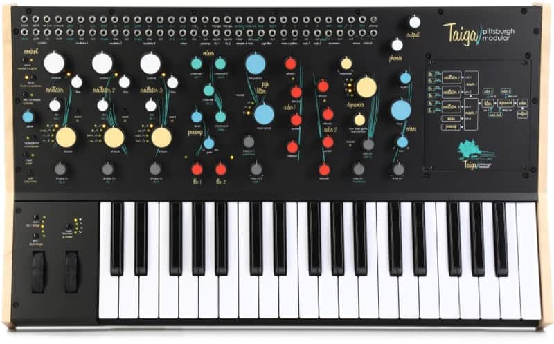 Pittsburgh Modular Taiga Keyboard Semi-modular Analog Synthesizer (TaigaKeysd9) image 1