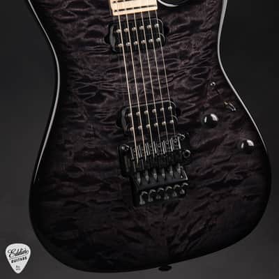 Suhr Standard Thin Burst Limited Edition - Trans Black Thin Burst image 6