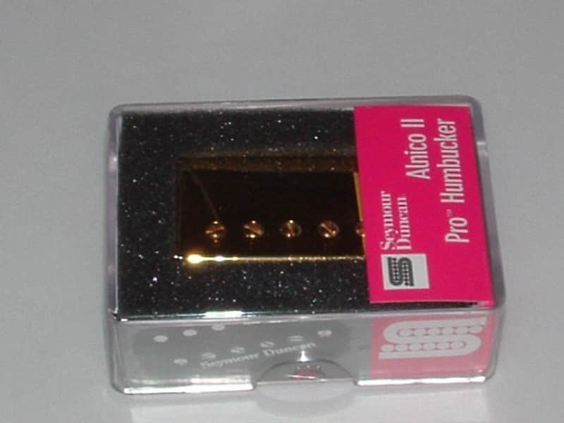 Seymour Duncan APH-1 Alnico 2 Pro Neck Pickup (Gold) - APH-1n Gold image 1