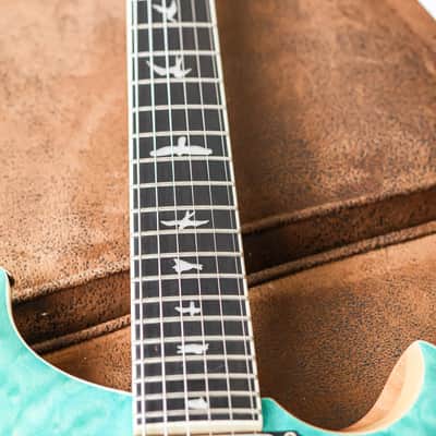 PRS SE Custom 24 Quilt | Turqoise image 8