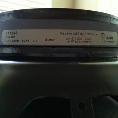 Eminence USA Fender Blues Deluxe 12" Speaker image 3