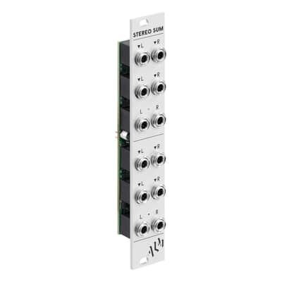 ALM Busy Circuits Stereo Sum Eurorack Unity Gain Mixer Module image 2