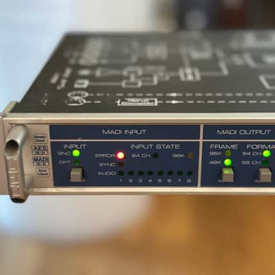 RME ADI-642 Bidirectional MADI / AES Digital Format Converter 2010s - Blue image 2