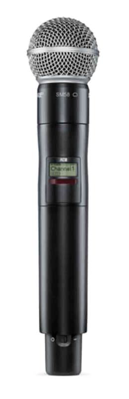 Shure AD2/SM58-G57 Handheld Wireless Microphone Transmitter with SM58 Capsule - G57 (470-616 MHz) image 1