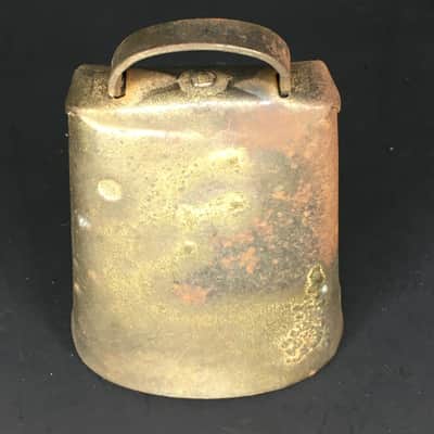 Cowbell 4 Inch Hand Forged Blacksmithed Antique Cow Bell image 10