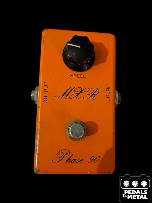 MXR Phase 90 Script Logo Vintage - Orange - X18956 image 1