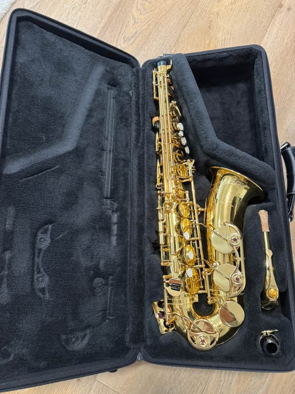 Yamaha YAS-62 Alto Saxophone purchased new 2/2024 - Brass image 1