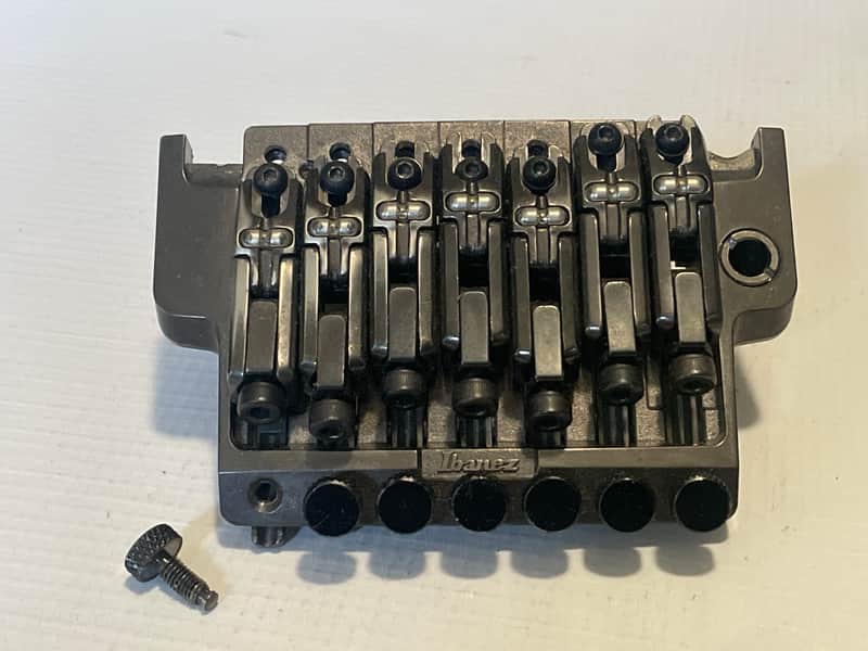 2000's Japan Ibanez Prestige RG7 Series Edge Pro 7 String Powder Cosmo Tremolo Bridge Vibrato Brass Block image 1