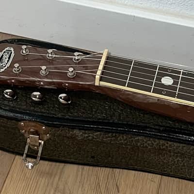 .1940s Supro Supreme Hawaiian Model 1400 Steel Guitar, Lap Steel. Original Case & Cord ! image 6