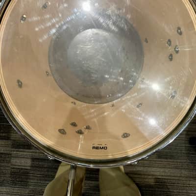 Mapex Floor Tom 14x14 Early 2000s - Black to Natural Fade Lacquer image 8