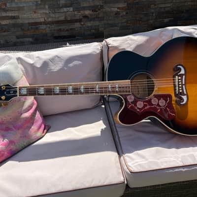 Epiphone J-200EC Studio Left-Handed 2020 - 2025 Vintage Sunburst Bild 2