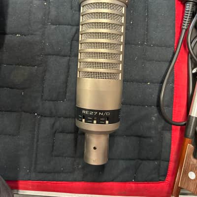Electro-Voice RE27N/D Cardioid Dynamic Microphone with Neodymium Element 1980 - Present - Satin Nickel image 1