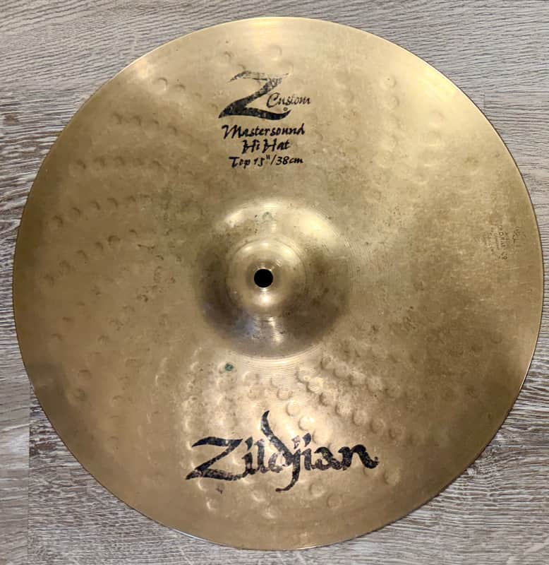 Zildjian 15" Z Custom Mastersound Hi-Hat Cymbal (Top) image 1