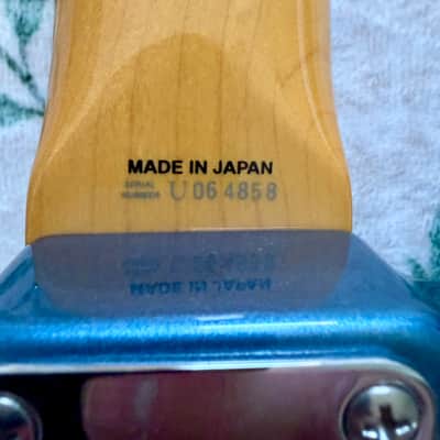 Fender JM66-OLB Jazzmaster - Old Lake Placid Blue Japan image 10