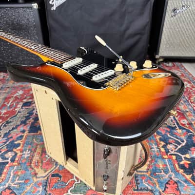 1962 Fender Stratocaster Reissue Model ST62G *7.6 lbs* USA Pickups 3TS Fujigen - 1993 image 14