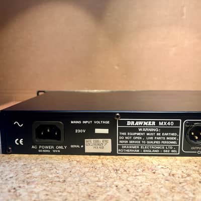Drawmer MX40 Quad Gate – Serviced – Warranty image 9